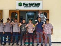 Adm Perhutani KPH Bondowoso Terima Kunjungan Kerja Kapolres Bondowoso