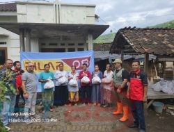 Pilar08 dan Lsm Perkasa Peduli Banjir di Situbondo, Serahkan Bantuan ke Warga Terdampak
