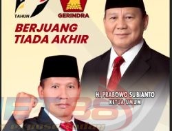 Dirgahayu Partai Gerindra ke 17, Ketua DPC Tulungagung : Berjuang Tiada Akhir