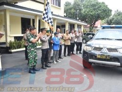 Kapolres Bondowoso melepas baksos Polri Presisi bersama mahasiswa menjelang Ramadhan