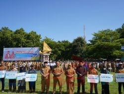 Bupati Situbondo Pimpin Langsung Apel Perdana Pembinaan Pegawai se Kab. Situbondo