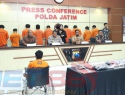 Polda Jatim Amankan 11 Tersangka Curanmor, Ketua Komplotan yang Serang Polisi Diberi Tindakan Tegas Terukur