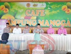 Warga Curhat Kamtibmas ke Kapolres Pasuruan di Desa Wisata Kampung Mangga