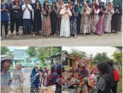 Berbagi Berkah di Bulan Suci Ramadhan, Siswa Kelas 8F SMPN 1 Sampang Bagikan Takjil Gratis