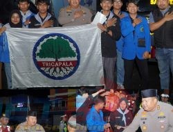 Polres Pasuruan dan Mahasiswa Gelar Sahur On the Road, Sembari Berbagi Makanan kepada Masyarakat