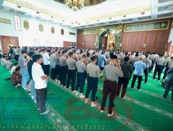Polda Jatim Gelar Shalat Gaib Wujud Empati Atas Gugurnya 3 Anggota Dalam Tugas di Way Kanan Lampung