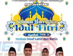 Dewan Direksi dan Karyawan Perumda Delta Tirta Sidoarjo Mengucapkan Selamat Hari Raya Idul Fitri 1446 H