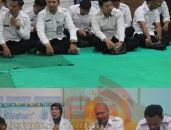 Pisah Kenang Lapas Sidoarjo menyerahkan Cinderamata dan Buka Puasa Bersama