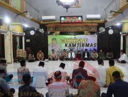 Gelar Curhat Kamtibmas dan Safari Ramadhan di Gempol, Waka Polres Pasuruan Lempar ide Lomba Pos Kamling