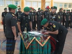 Transformasi Tri Dharma 41, Letkol Inf Dedy Pungky kini Jadi Dandim 0416/BUTE
