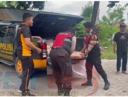 Lewat Program Padi Berkah, Samapta Polres Situbondo Bantuan Semen untuk Pembangunan Masjid