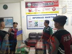 Waspadai Potensi Banjir Rob, Polres Pelabuhan Tanjungperak dan BMKG Kolaborasi Pantau Pesisir Surabaya
