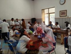 Gandeng Dinas Kesehatan Perhutani KPH Bondowoso Gelar Pemeriksaan Kesehatan Karyawan dan Karyawati