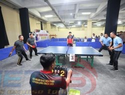 Peringati Hari Bhayangkara ke-79, Polda Jatim Gelar Tenis Meja Kapolda Cup 2025