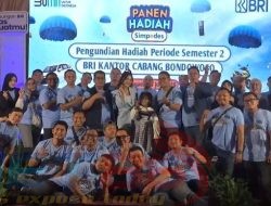 Semarak Panen Hadiah Simpedes BRI Bondowoso, Mobil Diraih Nasabah Pujer