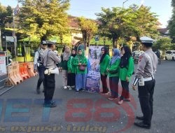 Satlantas Polres Bondowoso Sapa Masyarakat di Car Free Day
