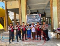 Polres Situbondo Bantu Pembangunan Masjid Lewat Program Padi Berkah di Ponpes Nurul Huda