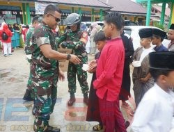 Jelang HUT RI ke-80 Kodim 0416/Bute Gelar Patroli Merah Putih, Kobarkan Semangat Kebangsaan dan Tebar Kepedulian Sosial