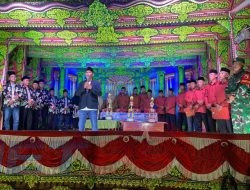 Desa Gebangan Gegek, Adakan Selamatan Desa Disertai Serah Terima Hadiah Lomba Kasti Rakyat