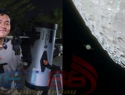 Fenomena Langit Langka: Bima Nasution Abadikan Okultasi Bulan terhadap Saturnus dari Indonesia