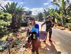 Peran Babinsa dalam Pembangunan Plengsengan untuk Mewujudkan Masyarakat Sejahtera