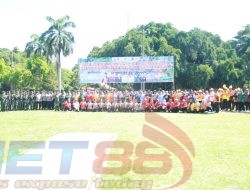 Perhutani KPH Bondowoso Ikuti Apel Kesiapsiagaan dan Gelar Peralatan Hadapi Bencana Hidrometeorologi