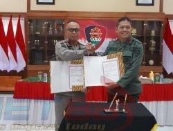 Perhutani KPH Bondowoso dan Pusdiklat Brimob Tandatangani Perjanjian Kerjasama Perlindungan dan Penggunaan Kawasan Hutan