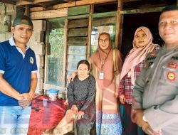 Aiptu Ahmad Abadi Sumbang Alat Bantu Jalan (Walker)