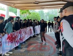 Presiden Mahasiswa STIES Suarakan Aspirasi Masyarakat Simeulue Di Kantor Gubernur