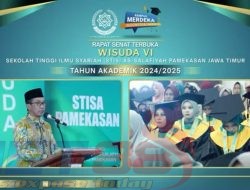 Bupati Pamekasan KH. Kholilurrahman Hadiri Wisuda VI STIS As-Salafiyah Pamekasan