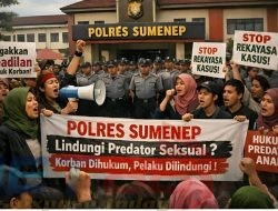 Kriminalisasi Korban Kekerasan Seksual Disorot, Aliansi Masyarakat Gelar Aksi di Mapolres Sumenep