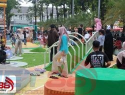 Taman Bermain Baru Alun-Alun Situbondo Dipadati Pengunjung, Komitmen Mas Rio Dorong Situbondo Naik Kelas