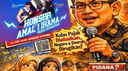Klaim Peduli, Tapi Pajak dan Izin Diabaikan? KONSER AMAL 1 IRAMA di Ambang Masalah Hukum