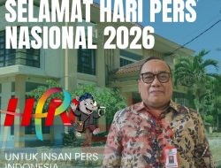 Diskop UKM & Naker Pamekasan, Mengucapkan Selamat Hari Pers Nasional 2026