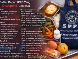 SKANDAL SPPG Jadung Dungkek: Sayur Berulat, Menu Mini, Kini Disuspend BGN!