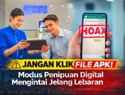BRI Ingatkan Bahaya File APK di WhatsApp Jelang Lebaran, Nasabah Diminta Jangan Asal Klik