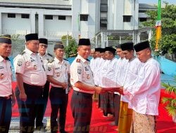 Lapas Narkotika Pamekasan Gelar Sholat Idul Fitri dan Beri Remisi Khusus Warga Binaan