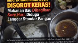 BAU BUSUK MBG TANGGUMONG #004! Makanan Diduga Tak Layak Dikirim Saat Sekolah Kosong