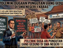 Jangan Keliru Tafsirkan Sumbangan, Praktisi Hukum Soroti Polemik Uang Gedung SMAN 1 Karas