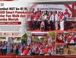 Sambut HUT ke-81 RI, RSUD Smart Pamekasan Gelar Fun Walk dan Lomba Meriah Libatkan 1.600 Peserta
