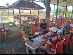 Dandim 0823/Situbondo Sambangi Ketum LSM PERKASA dan Kades Gebangan, Titip Pesan Jaga Kondusivitas Jelang Selamatan Desa