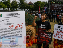 Alun-alun Magetan Milik Siapa? Seniman Reog Soroti Beda Perlakuan Partai Politik dan Budaya
