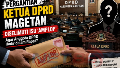 Di Balik Pergantian Ketua DPRD Magetan, Isu Amplop Jadi Sorotan Publik