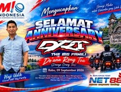 Ketua PD MIO Sumenep Ucapkan Selamat Anniversary DRT The Big Famili: Doa Orang Tua Jadi Kekuatan untuk Berkarya