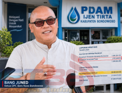 Penyertaan Pemerintah Pusat di PDAM Bondowoso 2023 Dipertanyakan, Bang Juned Soroti Potensi Double Counting Anggaran