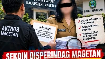Sekdin Disperindag Magetan Dilaporkan ke Inspektorat, Dugaan Penyalahgunaan Wewenang Disorot