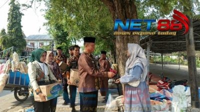 Aksi Jumat Berkah Lapas Narkotika Pamekasan Bikin Pasar 17 Agustus Sumringah