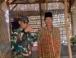 Berkah TMMD! Serka Edi Sambangi Rumah Jumadi, Warga Koberung Jarin Dapat Rutilahu Kodim Pamekasan