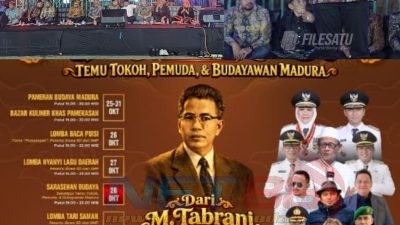 Menyala! DKP, AJP, KNPI Pamekasan Hidupkan Ruh Perjuangan M. Tabrani di Sarasehan Budaya Sumpah Pemuda ke-98