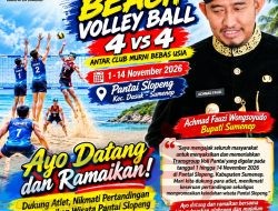 Antusiasme Membludak! Transgroup Beach Volleyball Hidupkan Kembali Gairah Voli Pantai Madura